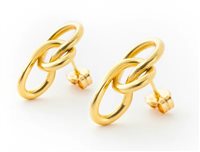 Pendientes Giulia Barela Jewelry Mujer in Bronce A1731